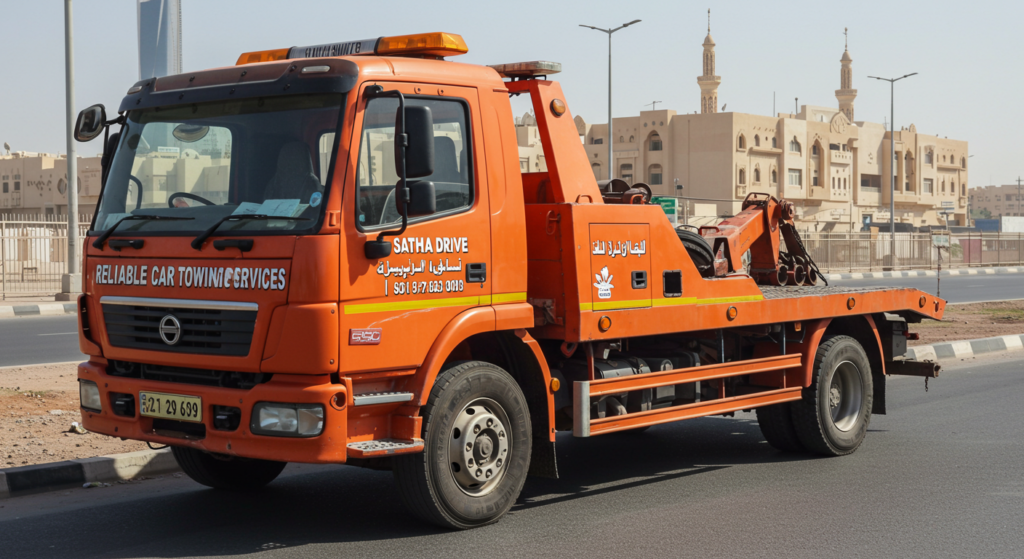 Taqdeer System for Towing Services in Riyadh, KSA